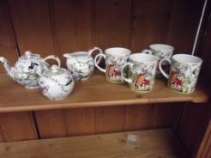 Alice in Wonderland tea set