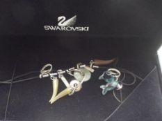 Collection of Swarovski jewellery
