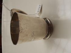 Silver christening cup, Birmingham 1931, 102 grams