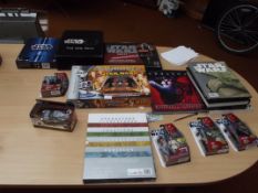 Large collection of Star Wars games, toys, books a