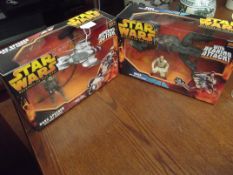 2 Star Wars figures, boxed