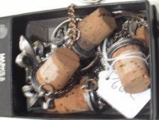 Collection of novelty bottle corks