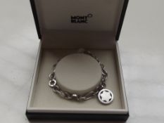 Mont Blanc silver bracelet