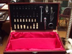 Wine box with content