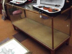 Large glass shop display cabinet