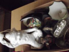 Various ceramics to include a Royal Doulton figure