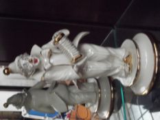 Continental ceramic clown