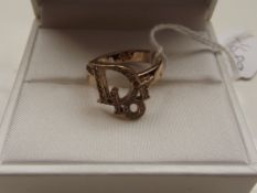 Dior dress ring