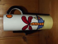 Lorna Bailey tall jug, Tropicana