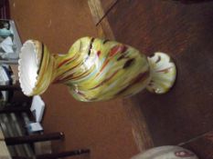 Art glass vase