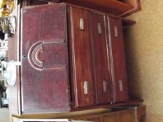 3 drawer writing bureau