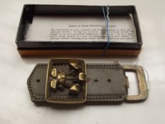 Prince of Wales Investiture souvenir belt buckle