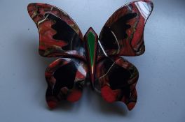 Lea Stein brooch in the form of a butterfly
