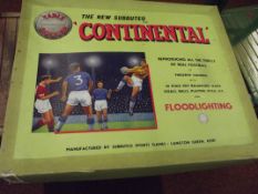 Subbuteo continental football game