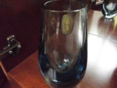 Whitefriars vase with original label