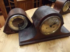 Two 1930s mantle clocks
