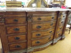 Very good quality reproduction mahogany finish sid