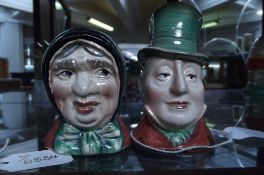 Pair of Beswick salt and pepper pots