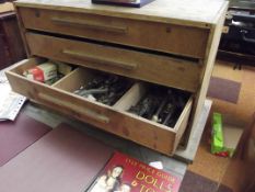 4 drawer tool chest and content