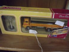 Boxed model haulage lorry
