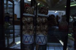 Pair of Toby clown dogs