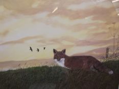 Framed limited edition print signed Don Conroy