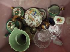Assorted ceramics to include a Japanese tea servic