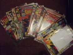Collection fifteen Super Hero comics