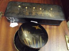 Papier mâché glove box together with a papier mâch