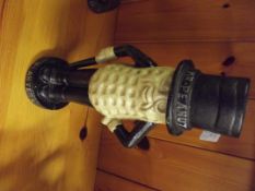 Cast iron Mr Peanut money box