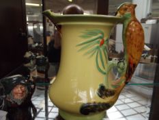 Burleighware with stylised handle