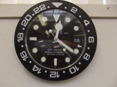 Rolex Oyster Perpetual Date GMT- Master II wall cl