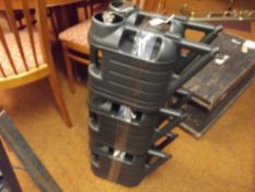 Six watering cans, as new
