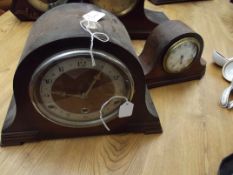 Two 1930s mantle clocks