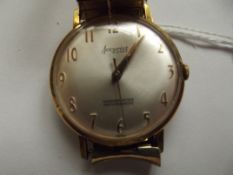 Gent's Accurist 21 jewels wrist watch, ticking