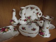 Collection of Royal Albert Country Rose