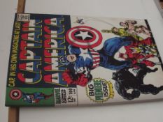 Captain America wall canvas