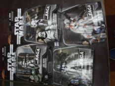 Collection of 4 Star Wars figures