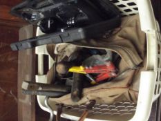 Box of tools to include a drill