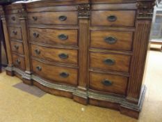 Very good quality reproduction mahogany finish sid