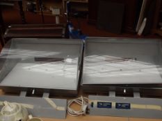2 express mail storage boxes