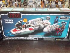 Star Wars Y wing fighter from the vintage collecti