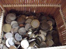 Large collection of coins