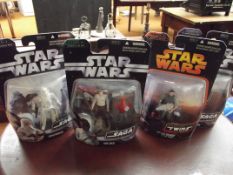 Collection of 4 starwars figures