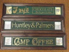 3 reproduction advertising prints