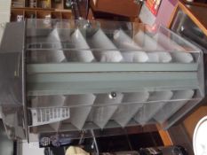 3 sided display case