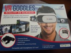 Pair of reality 3D glasses