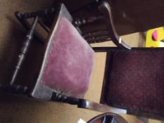 Edwardian rocking chair