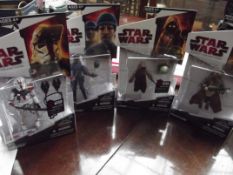 Collection of 4 Star Wars figures, Legacy collecti