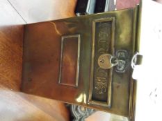 Brass letter box